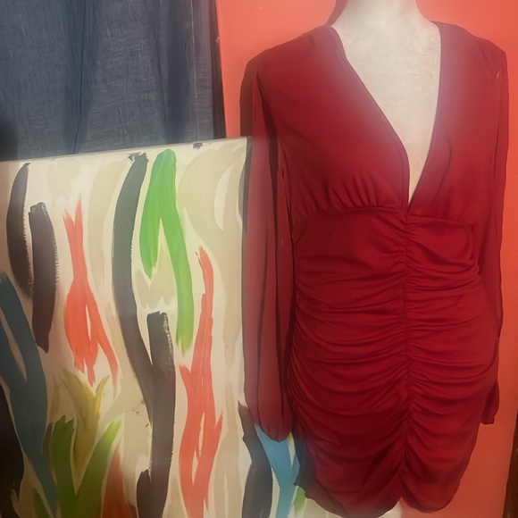 3/$15. Ladies SHEIN Dress L - Picture 2 of 8